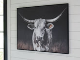 Tampa Furniture Outlet Lutz - Ashley Furniture - Harlandale Wall Decor - Wall Art / Black/White/Brown - A8000467